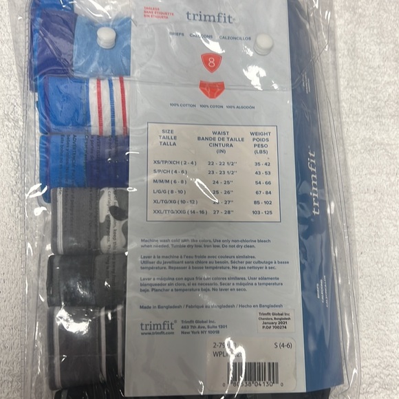 Boys briefs 4-6 -8pack - Picture 2 of 2